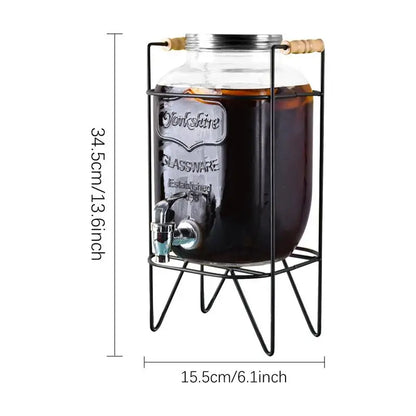 HookUpCo. 4L Drink Pitcher Dispenser