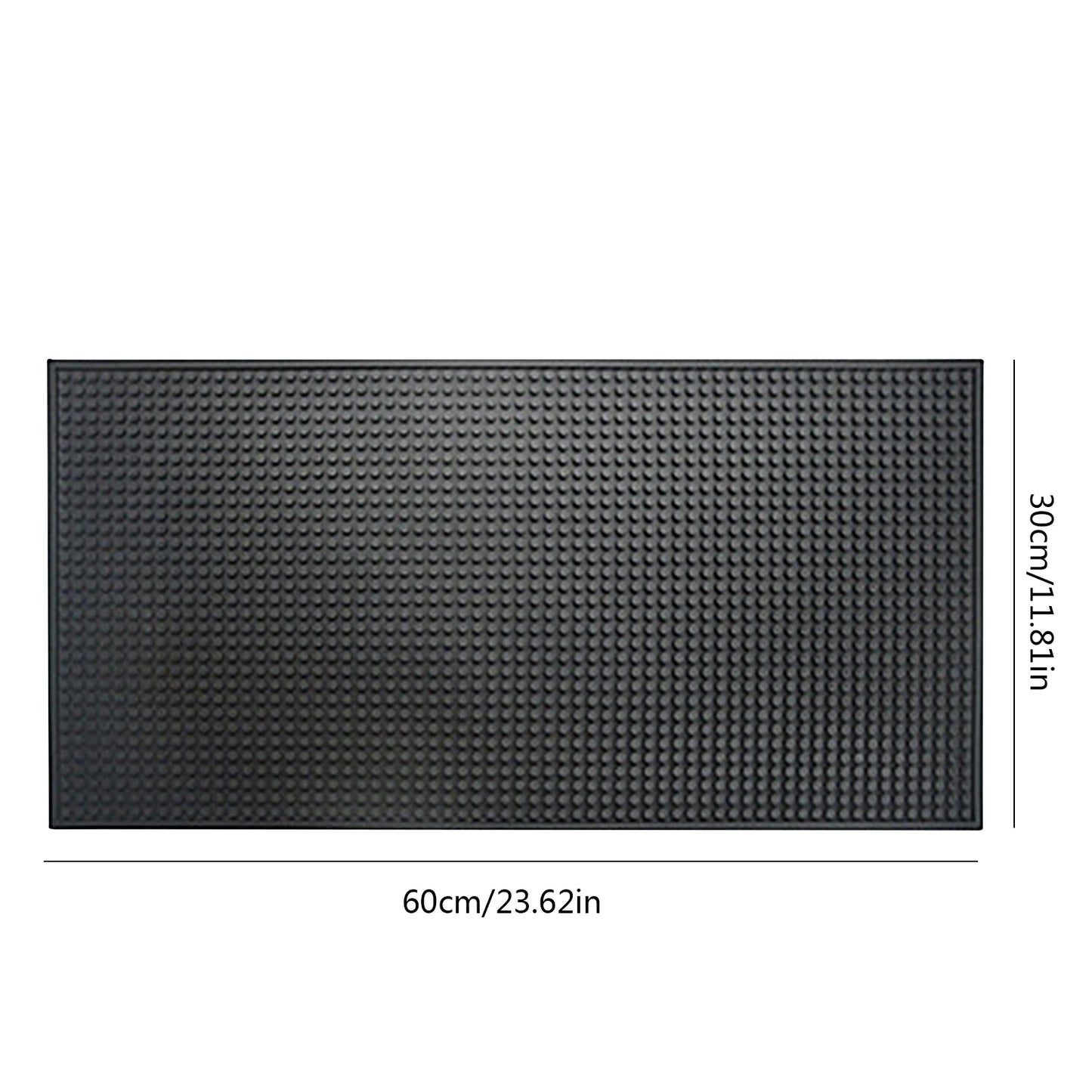 HookUpCo. Non-Slip Rubber Bar Mat for Professionals