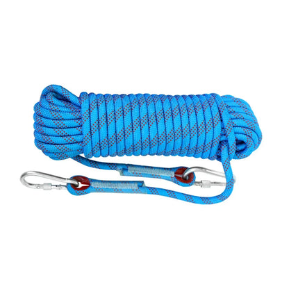 HookUpCo. 10mm Static Climbing Rope for Safety