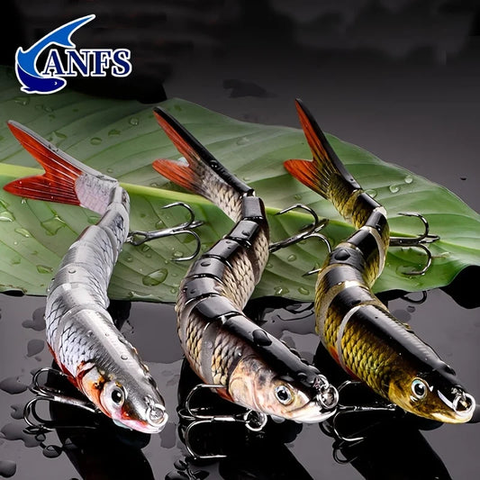 HookUpCo. Multi Jointed Swimbait for Bass Fishing