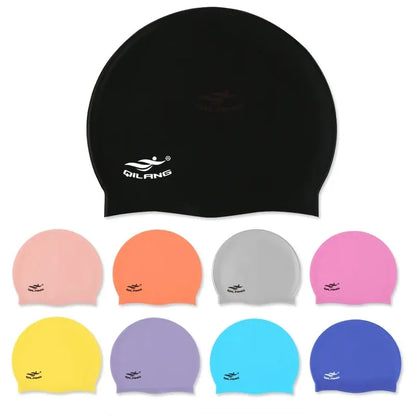 HookUpCo Waterproof Swim Caps