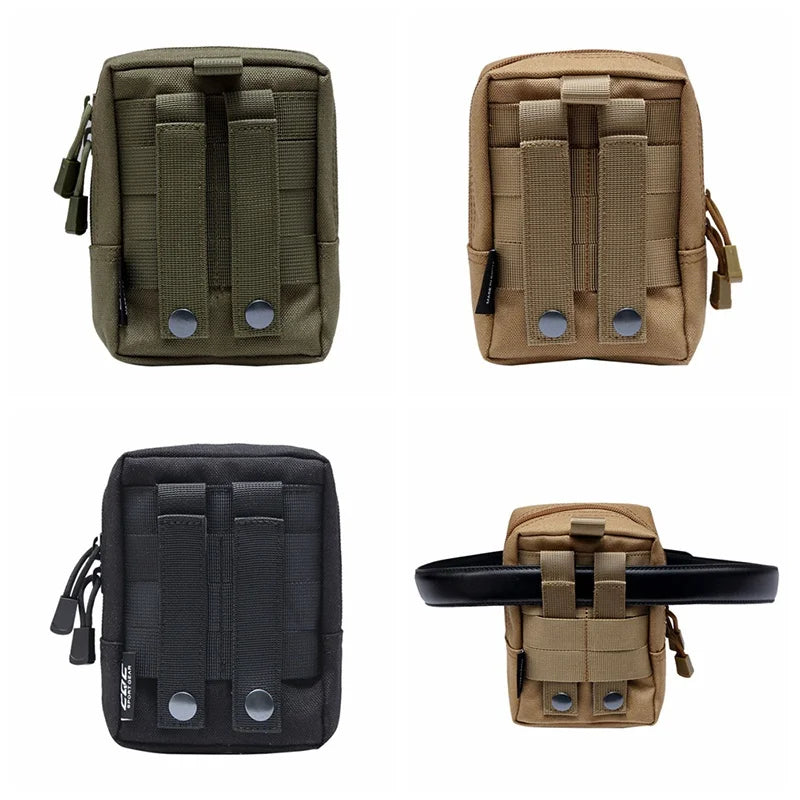 Tactical 600D Molle Waist Bag for Outdoor Adventures