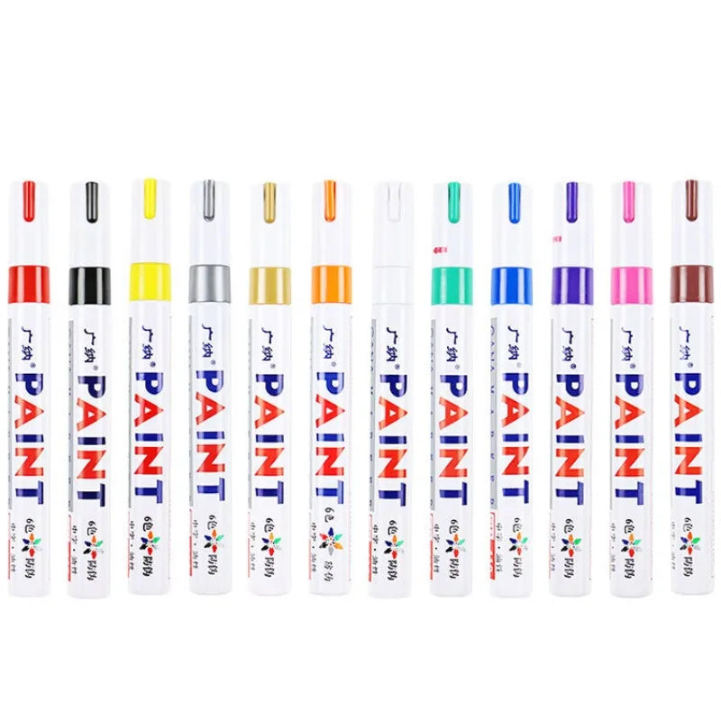 HookUpCo. Waterproof Tire Marker for Cars & Bikes - HookUpCo.