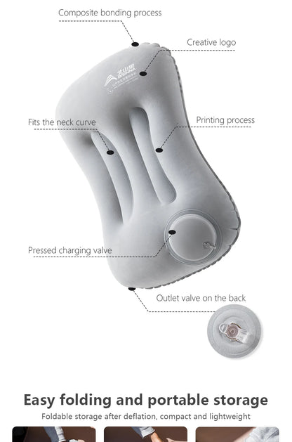 HookUpCo Ultralight Air Pillow