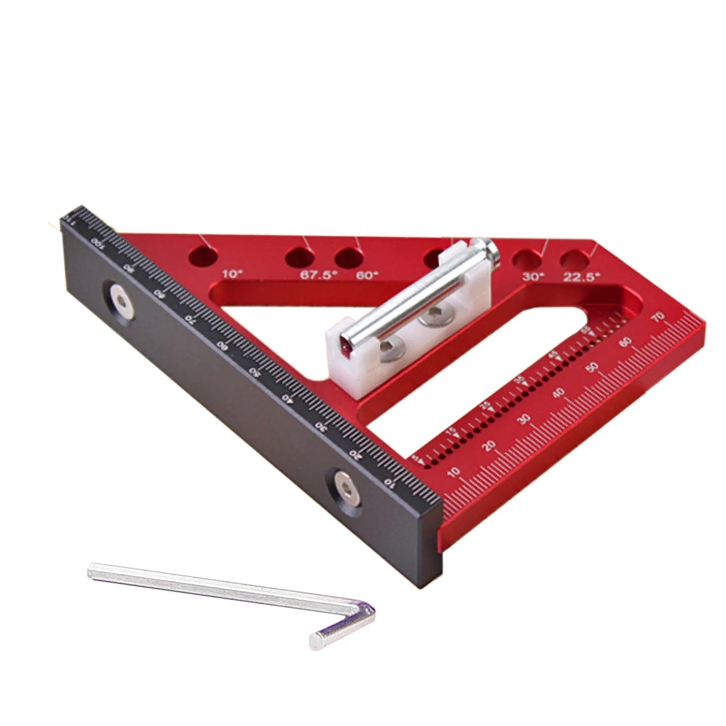 Factory Direct 3D Multi-Angle Measuring Ruler for Precision Carpentry
