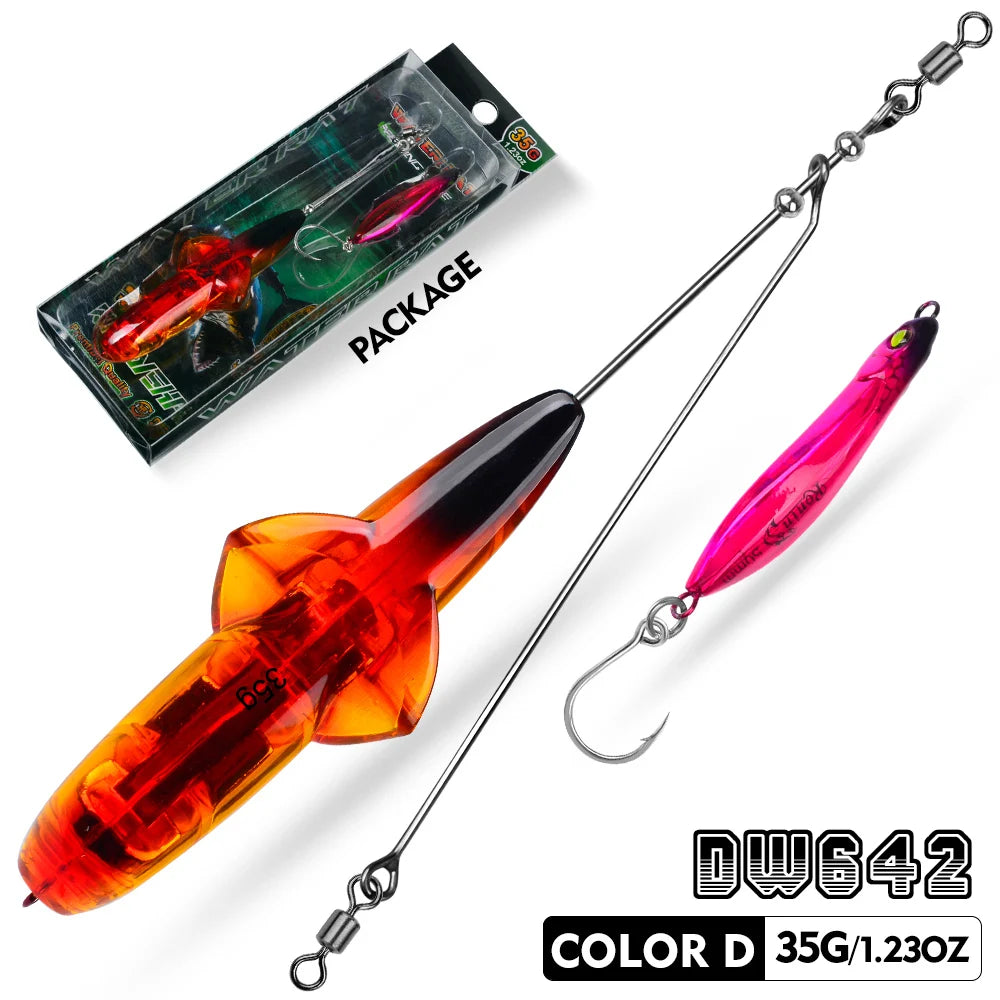 HookUpCo. Long-Range Topwater Fishing Lure