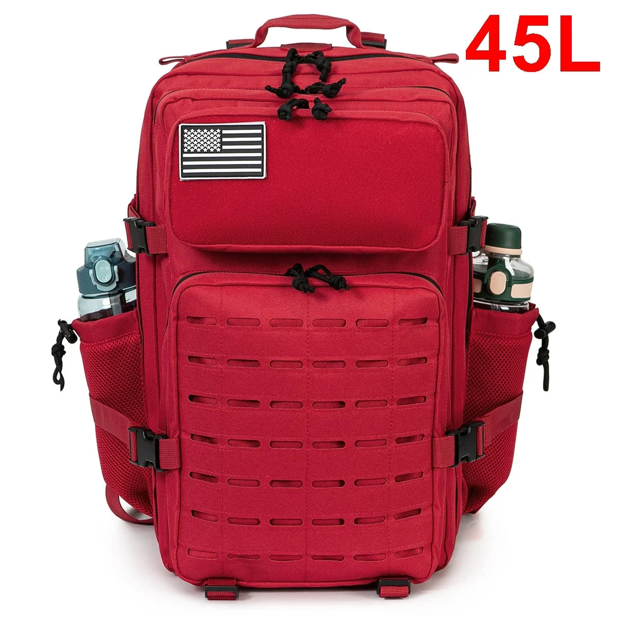 25L/45L Tactical Backpack with Bottle Holder for Outdoor Use