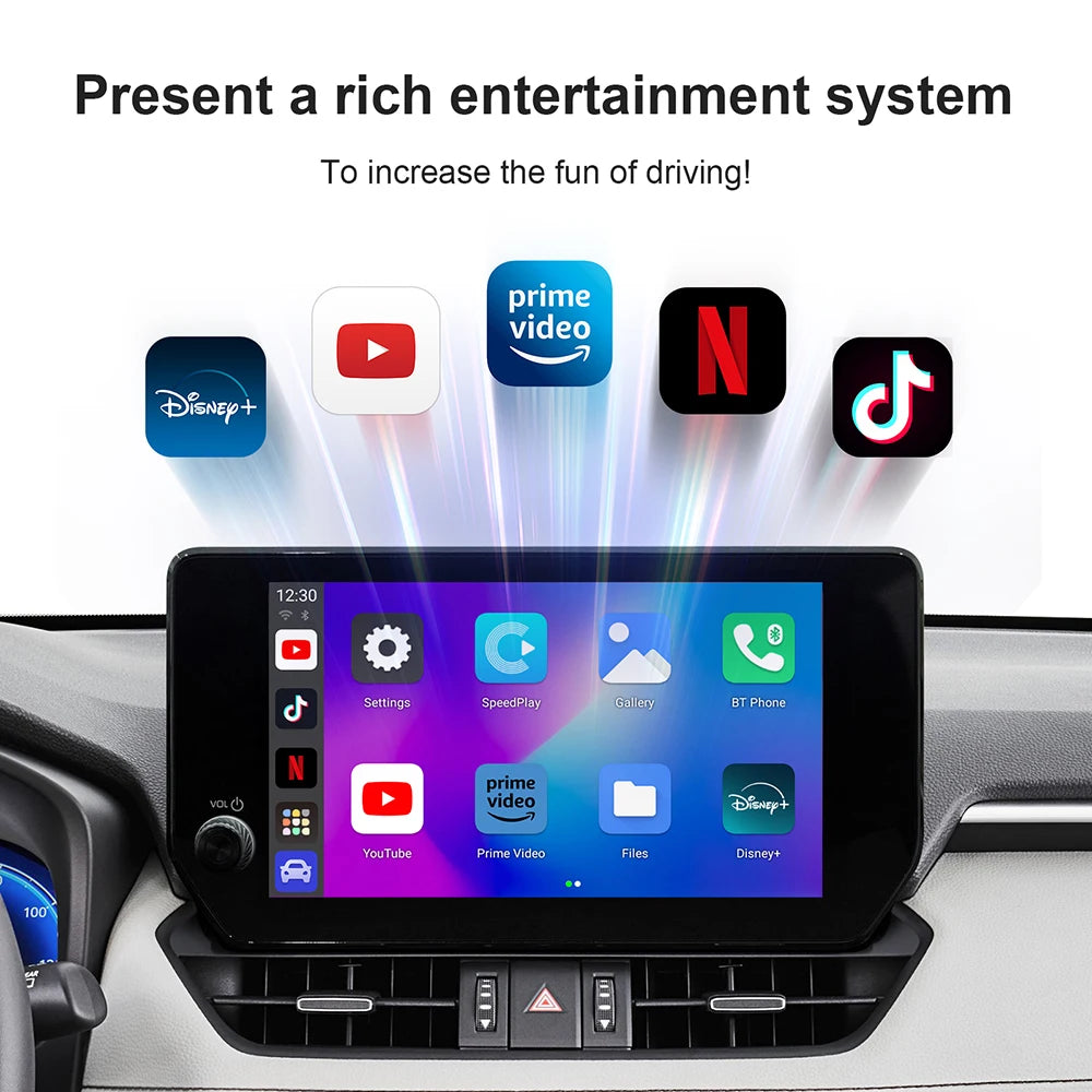 HookUpCo. Wireless CarPlay Adapter for Android 13 - HookUpCo.