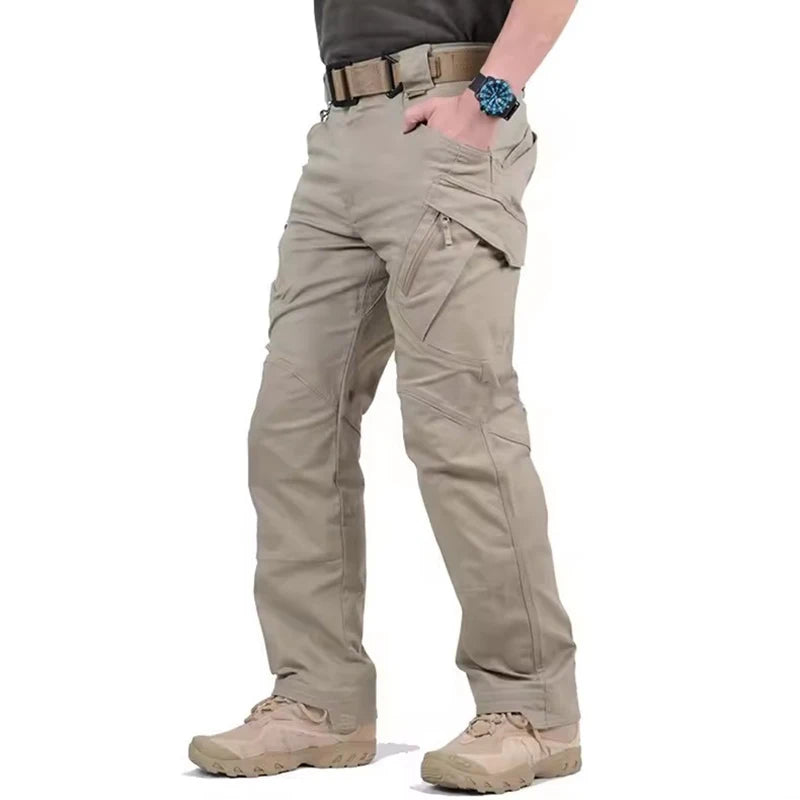 Premium Tactical Cargo Pants Men's Casual Outdoor Climbing Hiking Camping Multi-Pocket Long Pants
