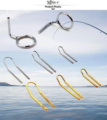 Premium Fishing Rod Guide Replacement Set - 6 Pcs - HookUpCo.