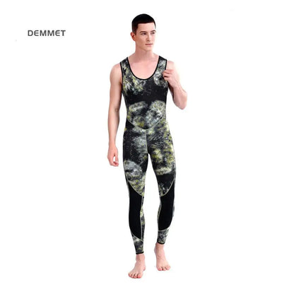 Camouflage Wetsuit for Spearfishing, Diving  - 3mm HookUpCo.
