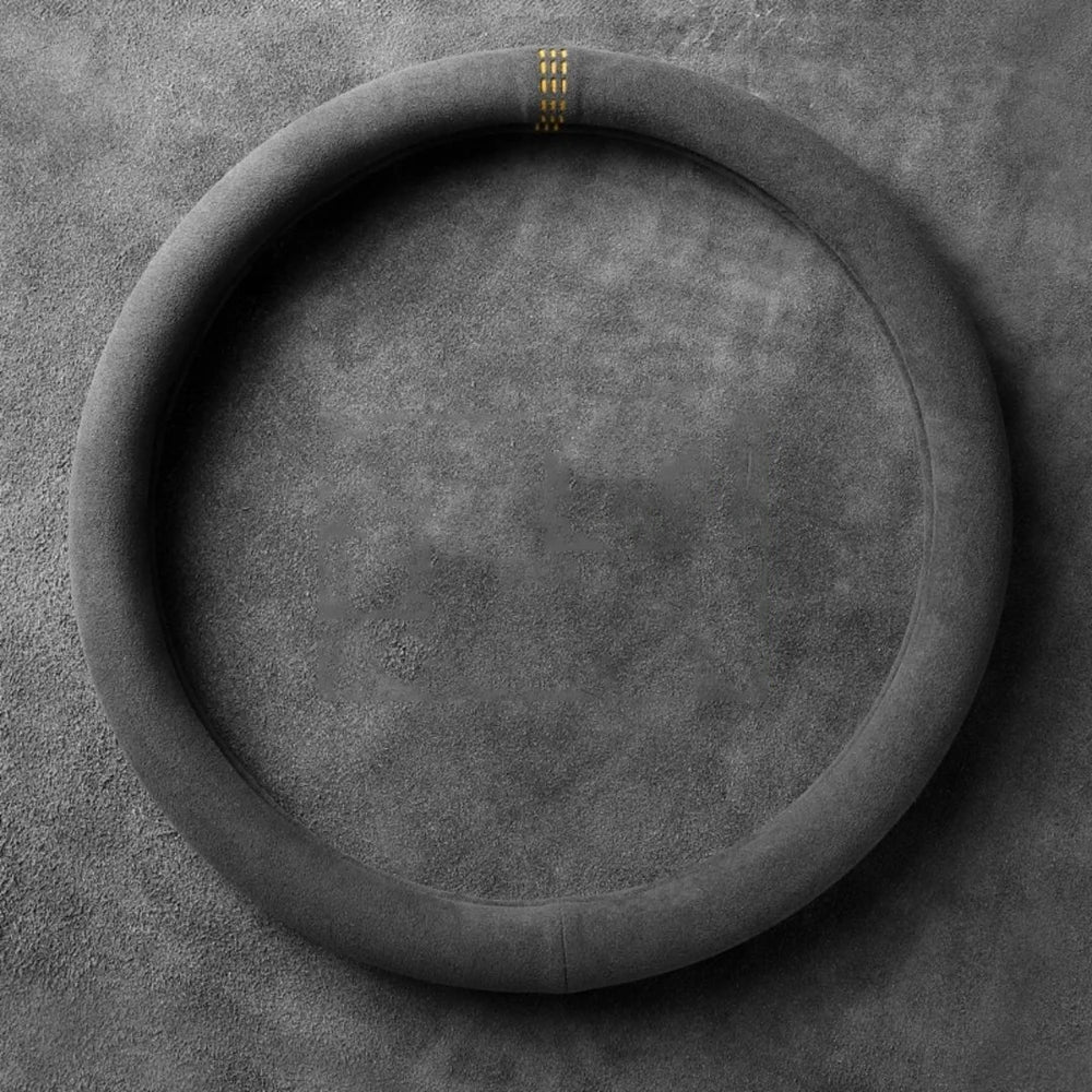 HookUpCo. Breathable Cowhide Suede Steering Cover - HookUpCo.