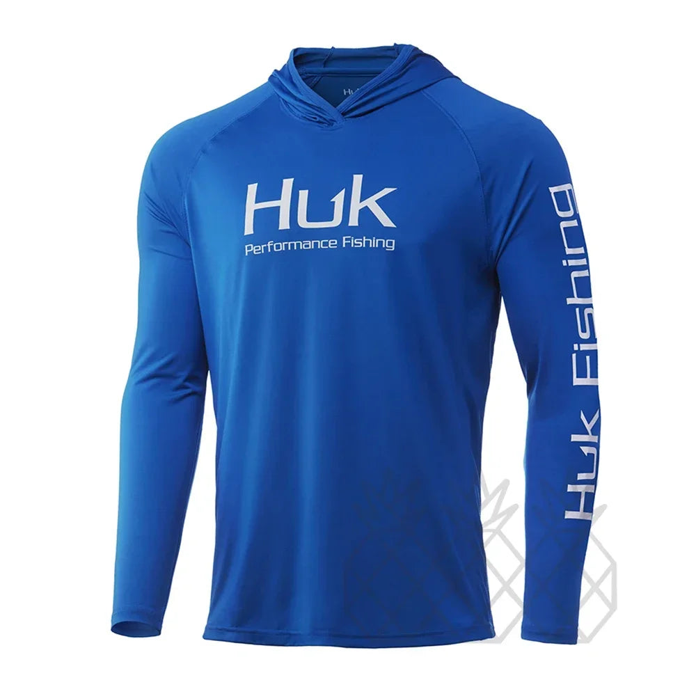 Men's UV Protection Fishing Shirt - Quick Dry Comfort - HookUpCo.