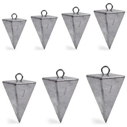 HookUpCo. Pyramid Sinkers for Saltwater Fishing - HookUpCo.