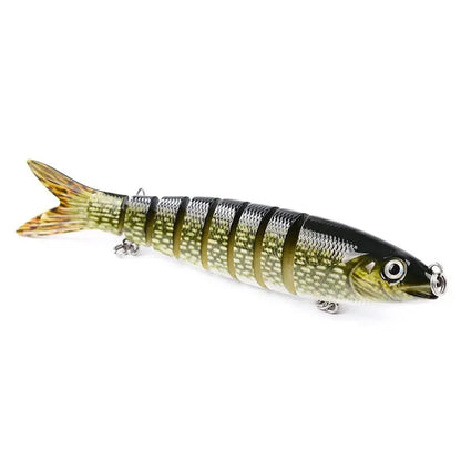 HookUpCo. 8 Segment Bionic Swimbait Lure Set