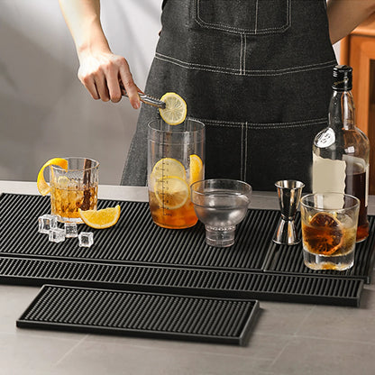 HookUpCo. Non-Slip Rubber Bar Mat for Professionals