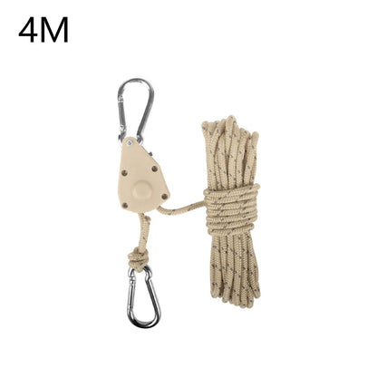 HookUpCo. Adjustable Tent Rope Hanger Pulley - HookUpCo.