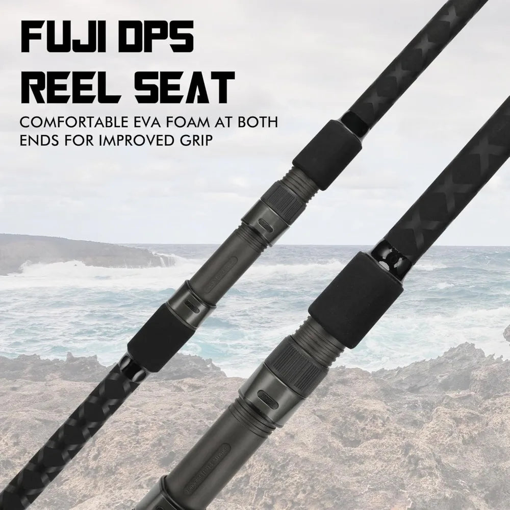 HookUpCo. Heavy-Duty Saltwater Fishing Rods - HookUpCo.
