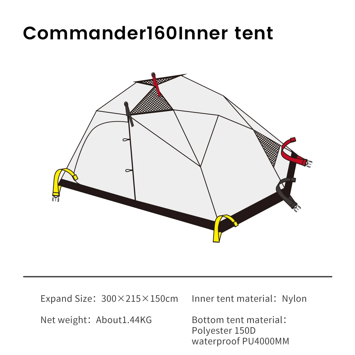 HookUpCo. Ultra-light Waterproof Camping Tent - HookUpCo.