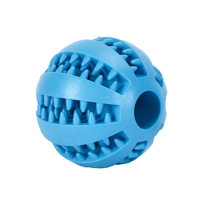 Interactive Rubber Pet Balls for Chewing and Dental Care