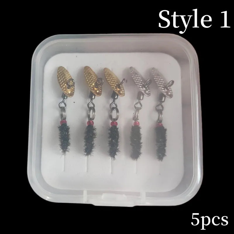 HookUpCo. Bionic Insect Lures 5PCS - HookUpCo.