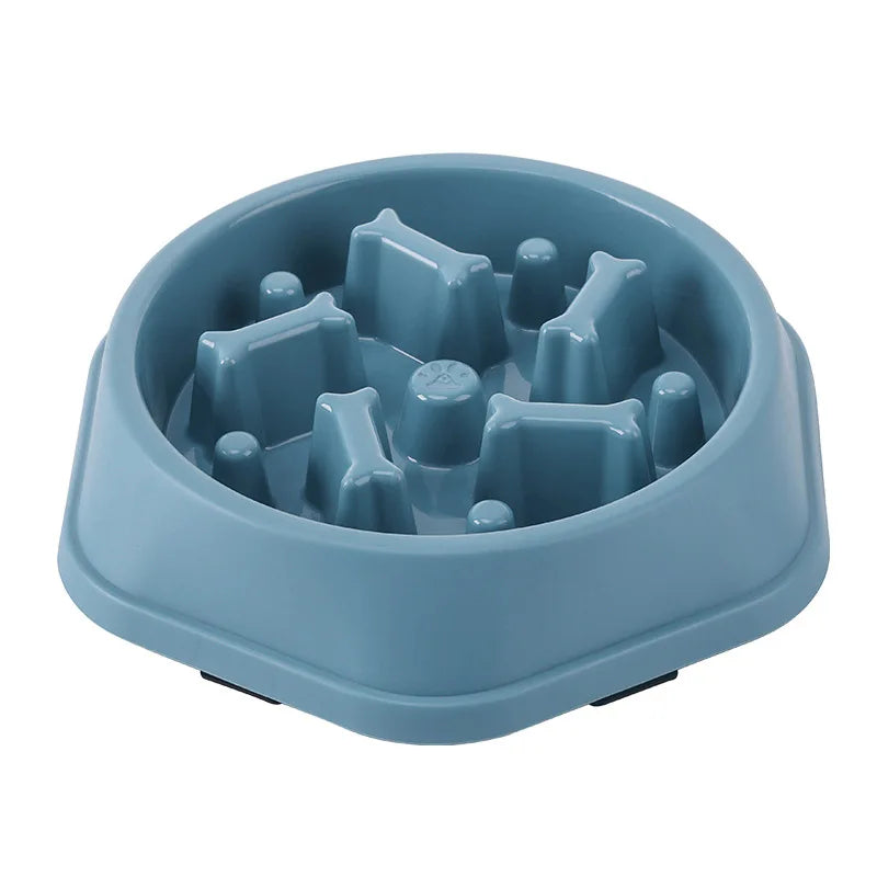 HookUpCo. Non-Slip Slow Feed Bowl for Healthy Pets