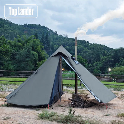 HookUpCo. Ultralight Camping Tent with Chimney - HookUpCo.