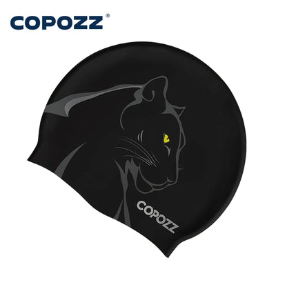HookUpCo. Waterproof Swim Cap for Long Hair