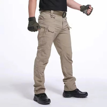 Premium Tactical Cargo Pants Men's Casual Outdoor Climbing Hiking Camping Multi-Pocket Long Pants