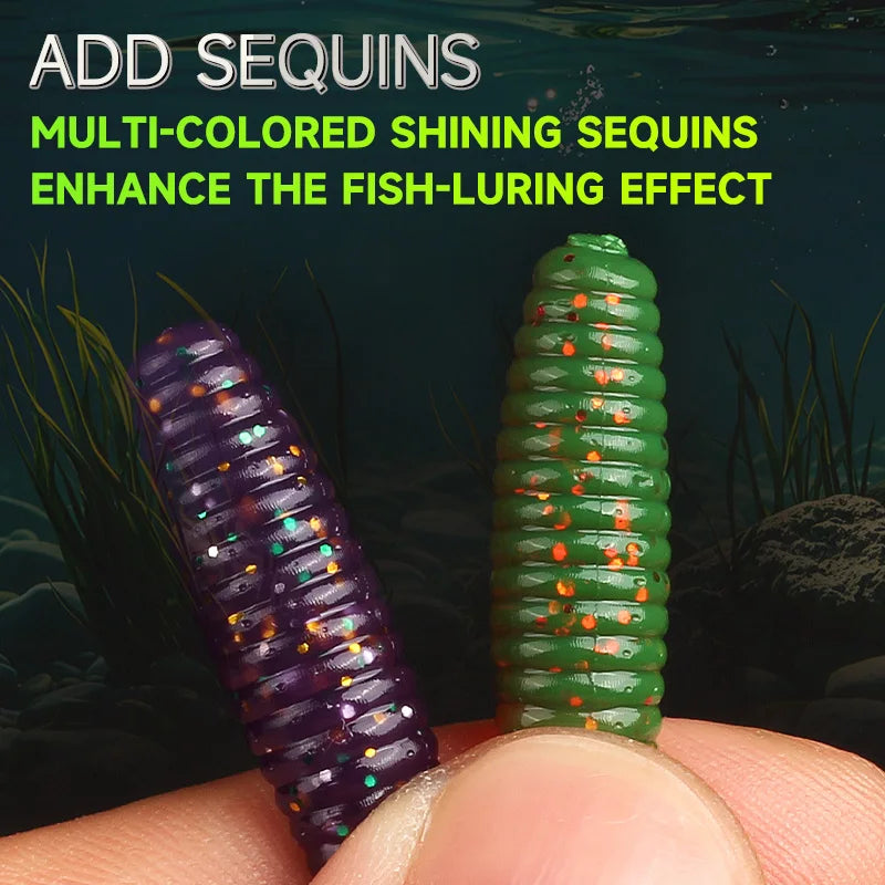 HookUpCo. Soft Plastic Fishing Lures Set - HookUpCo.