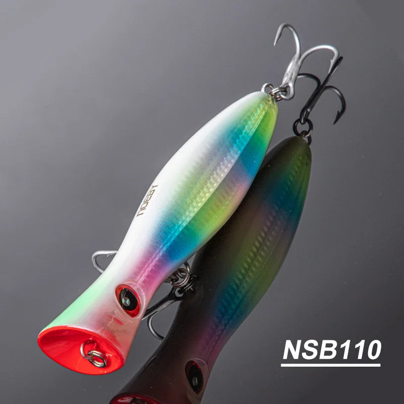 HookUpCo. Big Game Popper Fishing Lures 12cm - HookUpCo.
