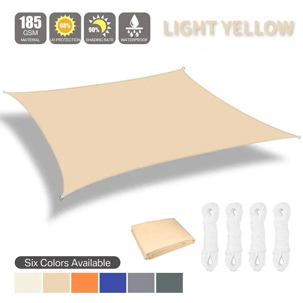 Waterproof UV Block Sun Shade Sail