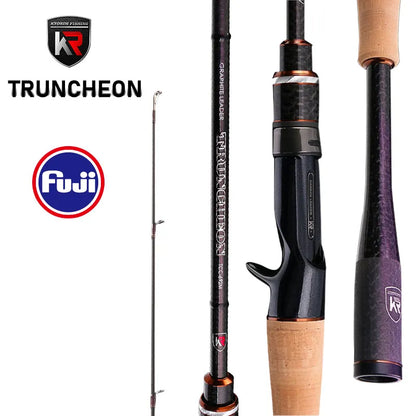 HookUpCo. Kyorim Carbon Bass Rod with Fuji Guides - HookUpCo.