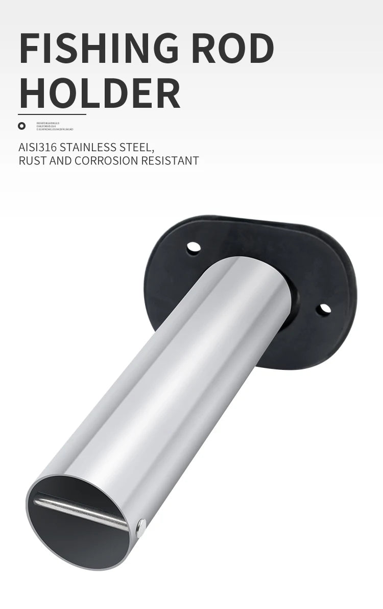 HookUpCo. Stainless Steel Flush Mount Rod Holders - HookUpCo.