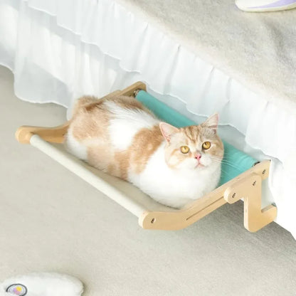 HookUpCo. Cat Hanging Hammock with Window