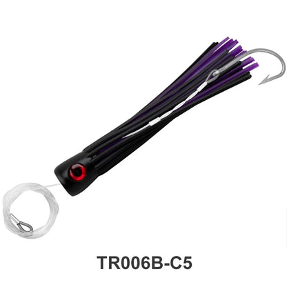 HookUpCo. 9" Rigged Squid Lures for Big Game Fishing - HookUpCo.