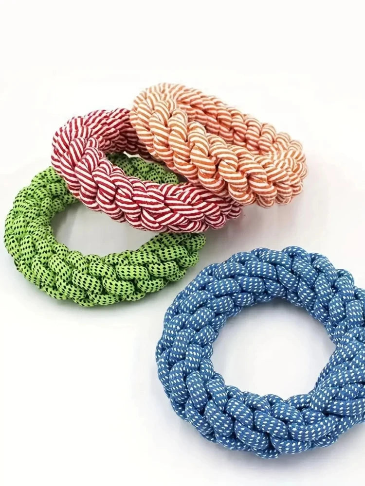 HookUpCo. Durable Dog Rope Toy for Chewing