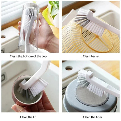 HookUpCo. 360° Cleaning Brush for Bottles & Tanks
