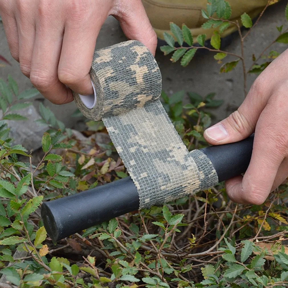 Reusable Camouflage Tape for Hunting and Outdoor Use