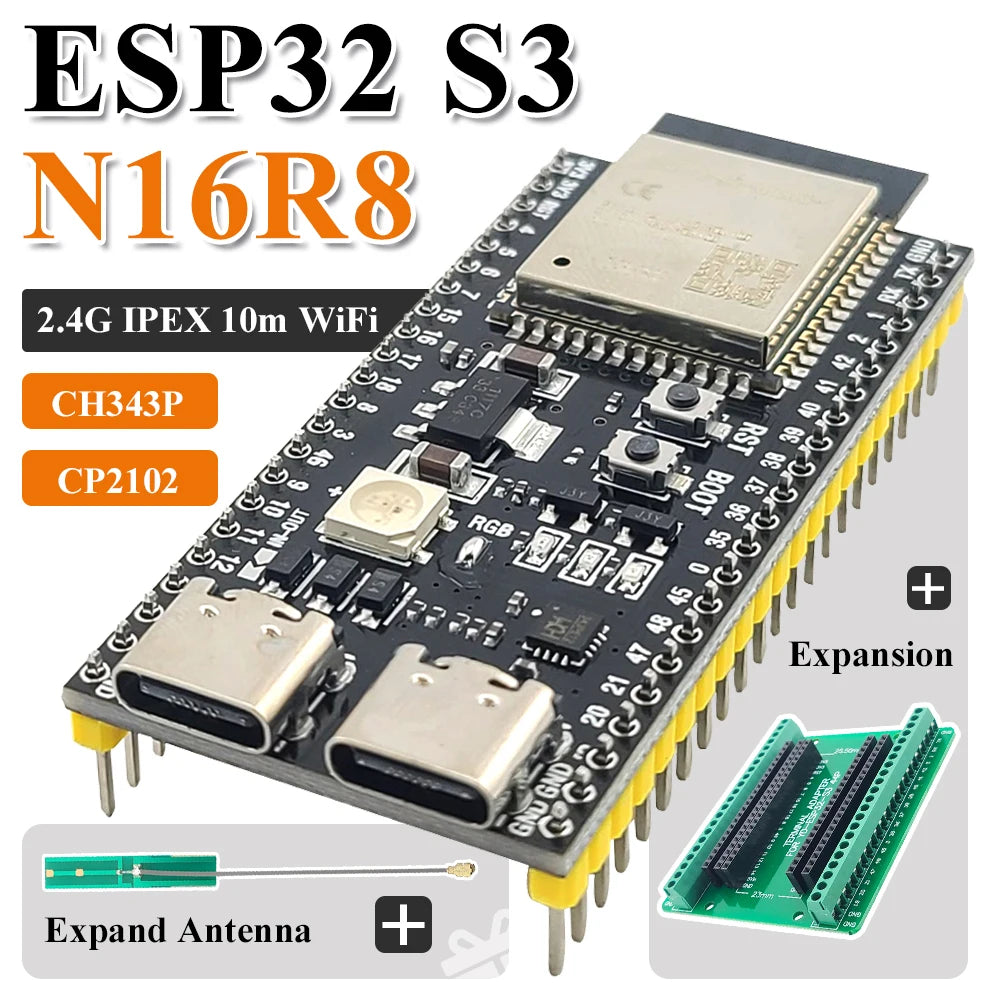 ESP32 S3 Development Board with Expansion Kit
