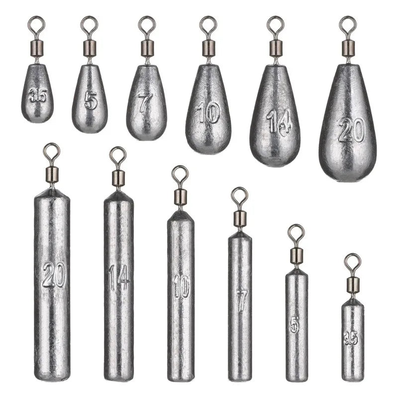 Versatile Fishing Weights Set for All Anglers