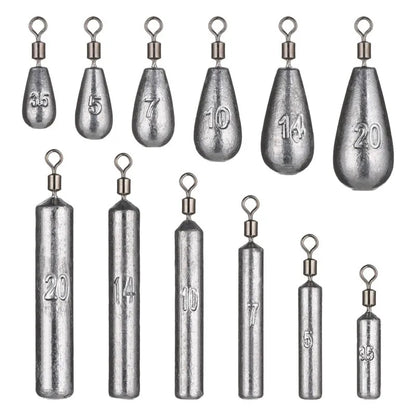 Versatile Fishing Weights Set for All Anglers