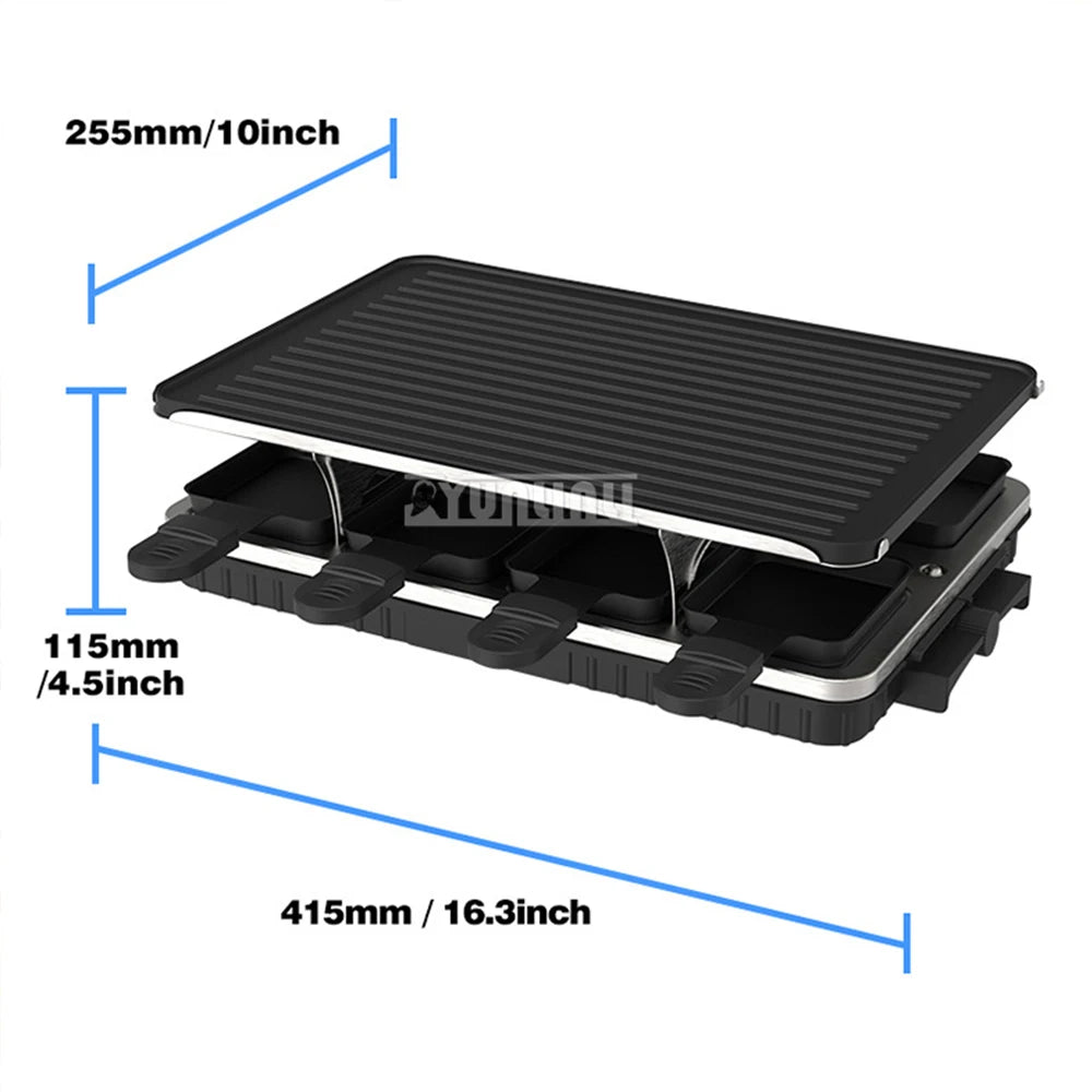 HookUpCo. Smokeless Electric Griddle