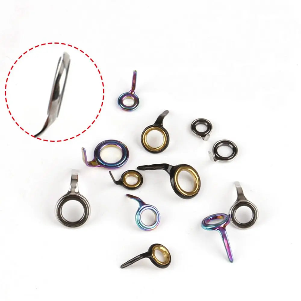 Stainless Steel Fishing Rod Guide Repair Kit - HookUpCo.