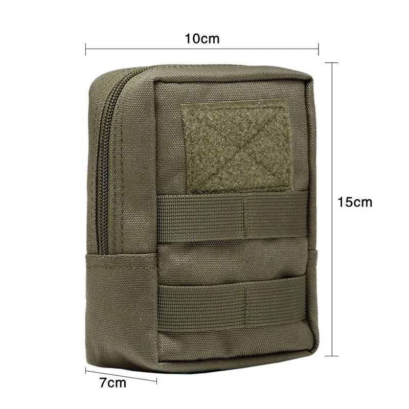 Tactical 600D Molle Waist Bag for Outdoor Adventures