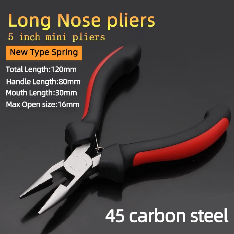 Precision Mini Diagonal Pliers for Jewelry Crafting and DIY