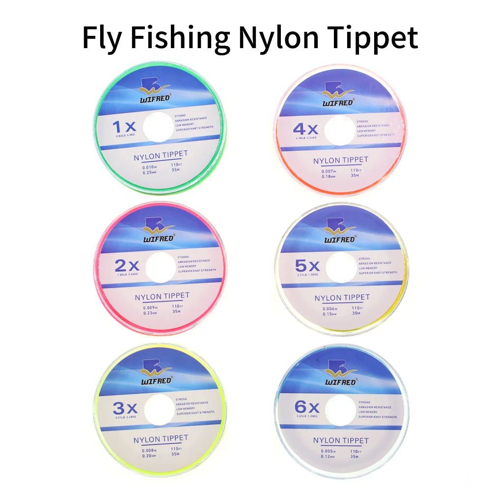Clear Nylon Monofilament Tippet Line for Fishing - HookUpCo.