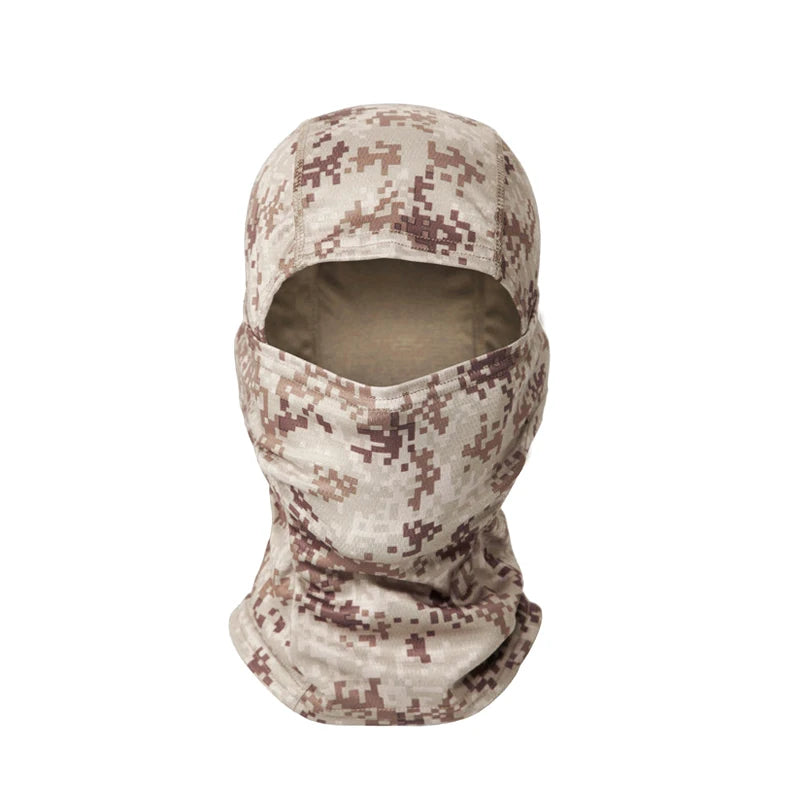 Camouflage Full Face Balaclava for Outdoor Sports and Cycling