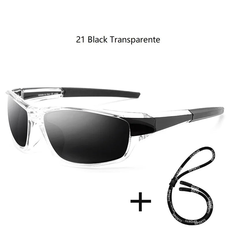 Men's Polarized Fishing Outdoor Sunglasses with Chain