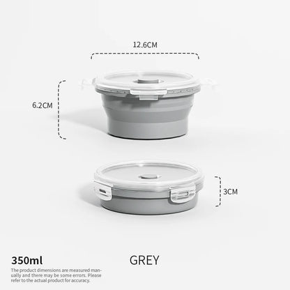 HookUpCo. Stackable Silicone Lunch Box Set